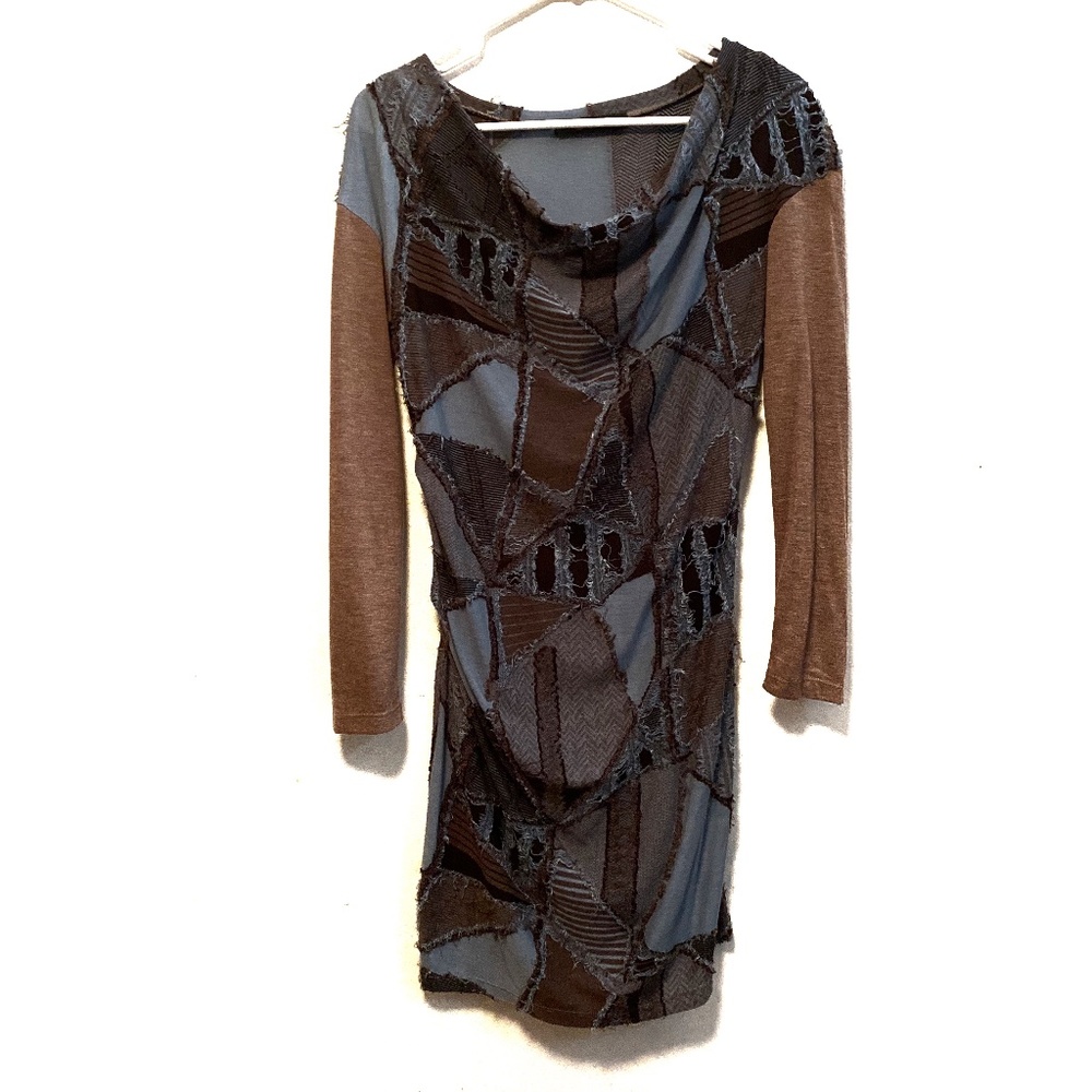 S&C | Patchwork Dress | Size Small